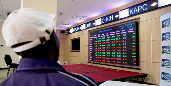 Nairobi stock market valuation falls below the Sh2 trillion mark